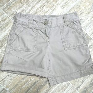 LOFT twill shorts - size 6
